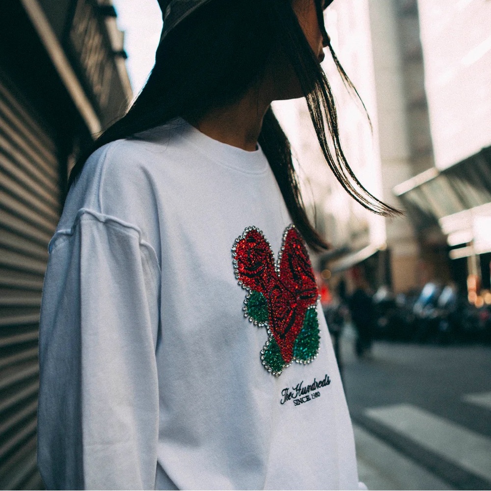 ❤️‍🔥Rare The Hundreds Robertson Oversized long Sleeve Top-Unisex